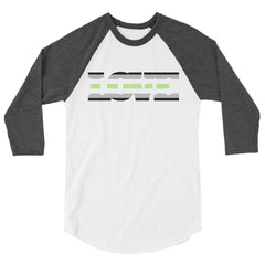 Agender Love 3/4 Sleeve Raglan Shirt