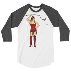 Dominatrix 3/4 Sleeve Raglan Shirt
