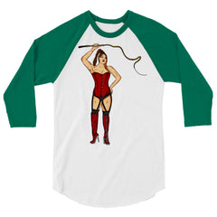 Dominatrix 3/4 Sleeve Raglan Shirt
