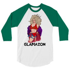Glamazon 3/4 Sleeve Raglan Shirt