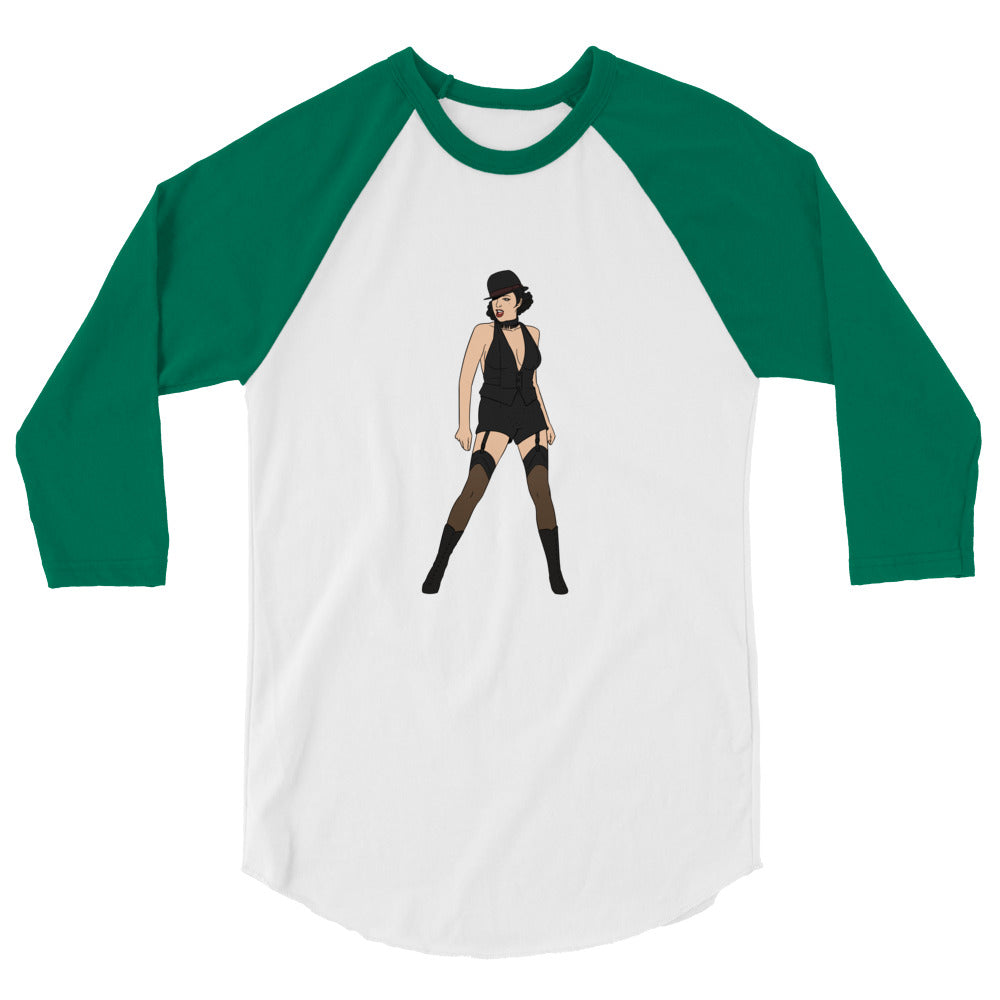 Liza Minnelli 3/4 Sleeve Raglan Shirt