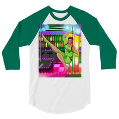 Love At A Gay Gogo bar3/4 Sleeve Raglan Shirt