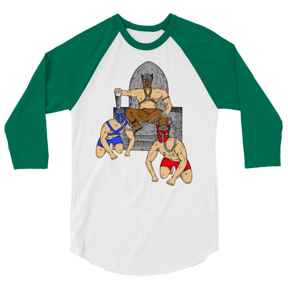 Pup Play 3/4 Sleeve Raglan Shirt
