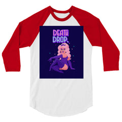 Death Drop 3/4 Sleeve Raglan Shirt