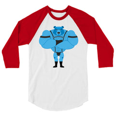 Fetish Gay Bear 3/4 Sleeve Raglan Shirt