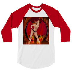 The Demon Of Homosexuality 3/4 Sleeve Raglan Shirt