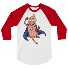Super Condom 3/4 Sleeve Raglan Shirt