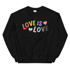 Love Is Love LGBTQ Unisex Sweatshirt