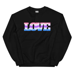 Alternative Genderfluid Love Unisex Sweatshirt