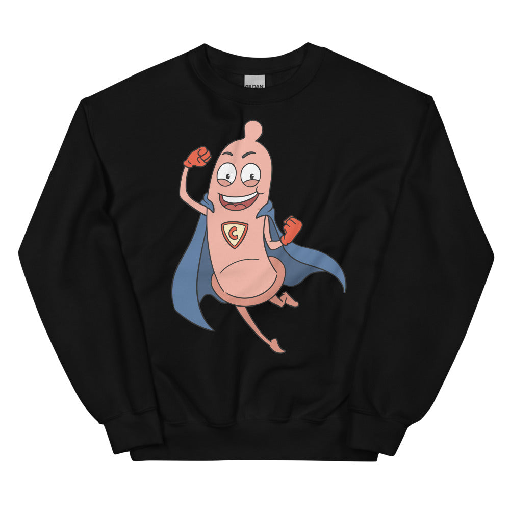 Super Condom Unisex Sweatshirt