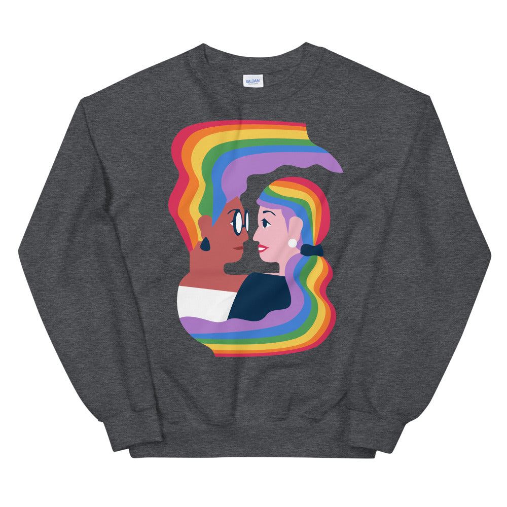 LGBT Couple Unisex Sweatshirt