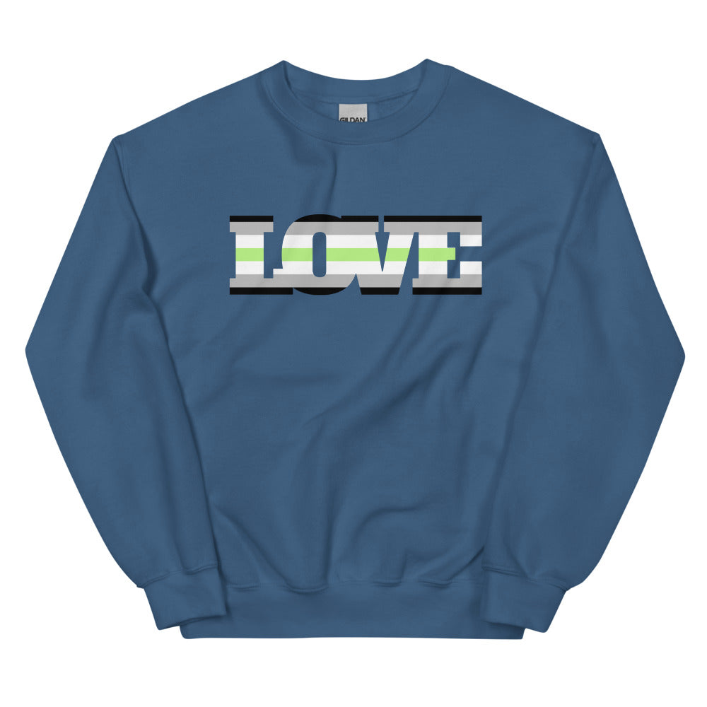 Agender Love Unisex Sweatshirt