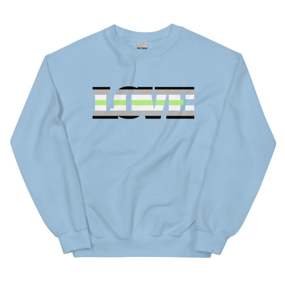 Agender Love Unisex Sweatshirt