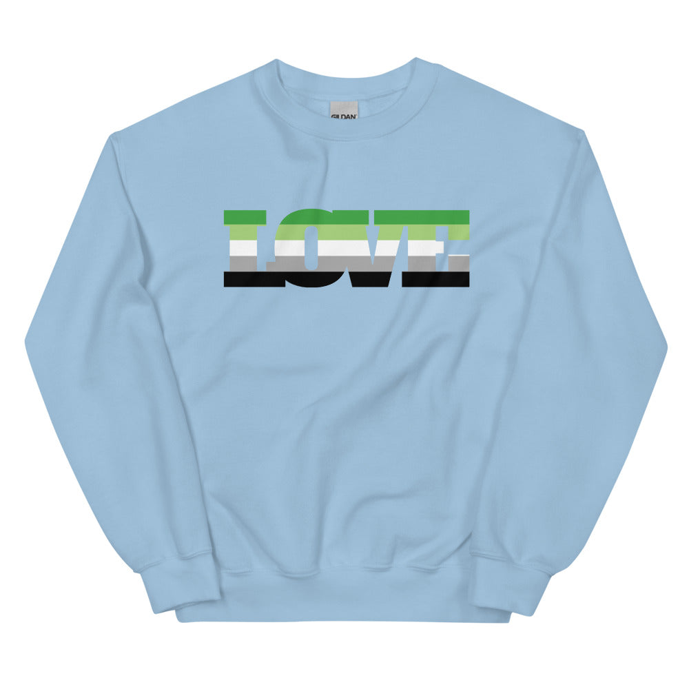 Aromantic Love Unisex Sweatshirt