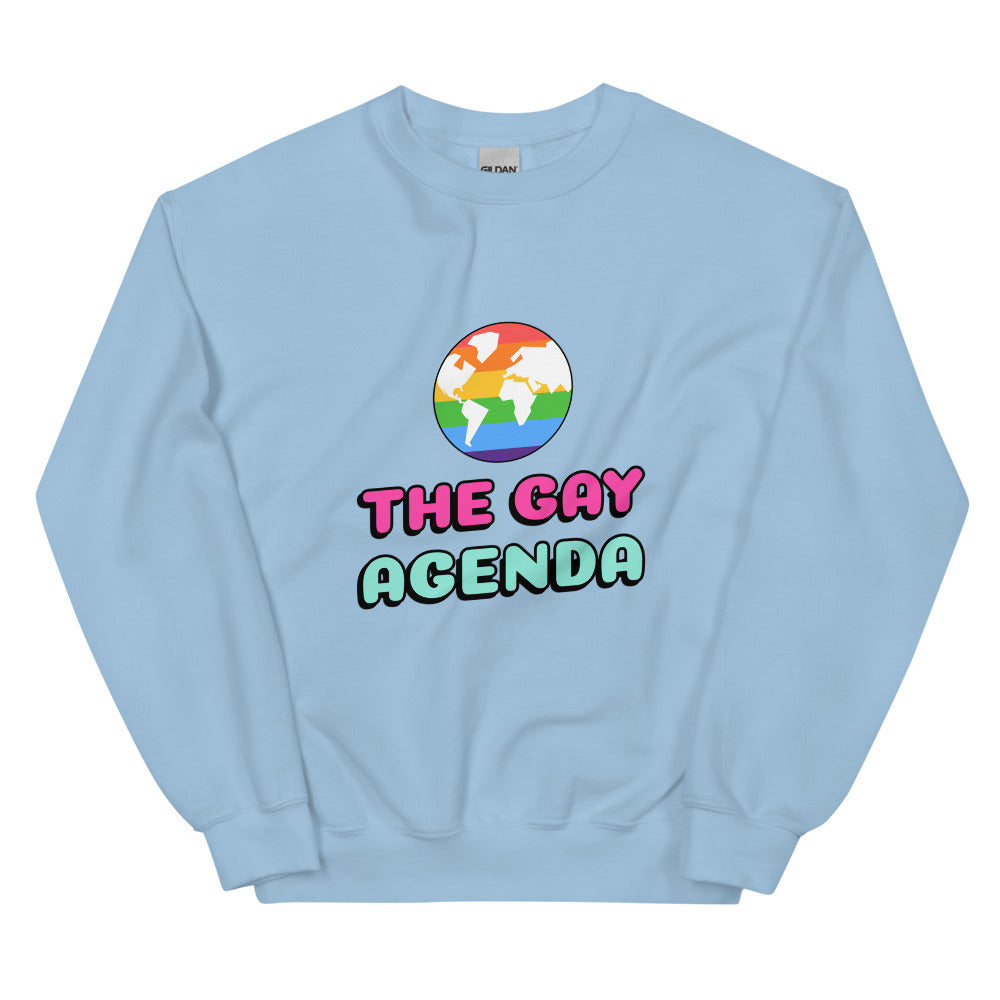 The Gay Agenda Unisex Sweatshirt