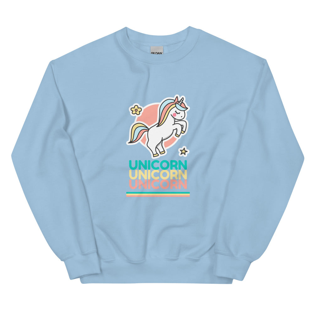 Unicorn Unicorn Unicorn Unisex Sweatshirt