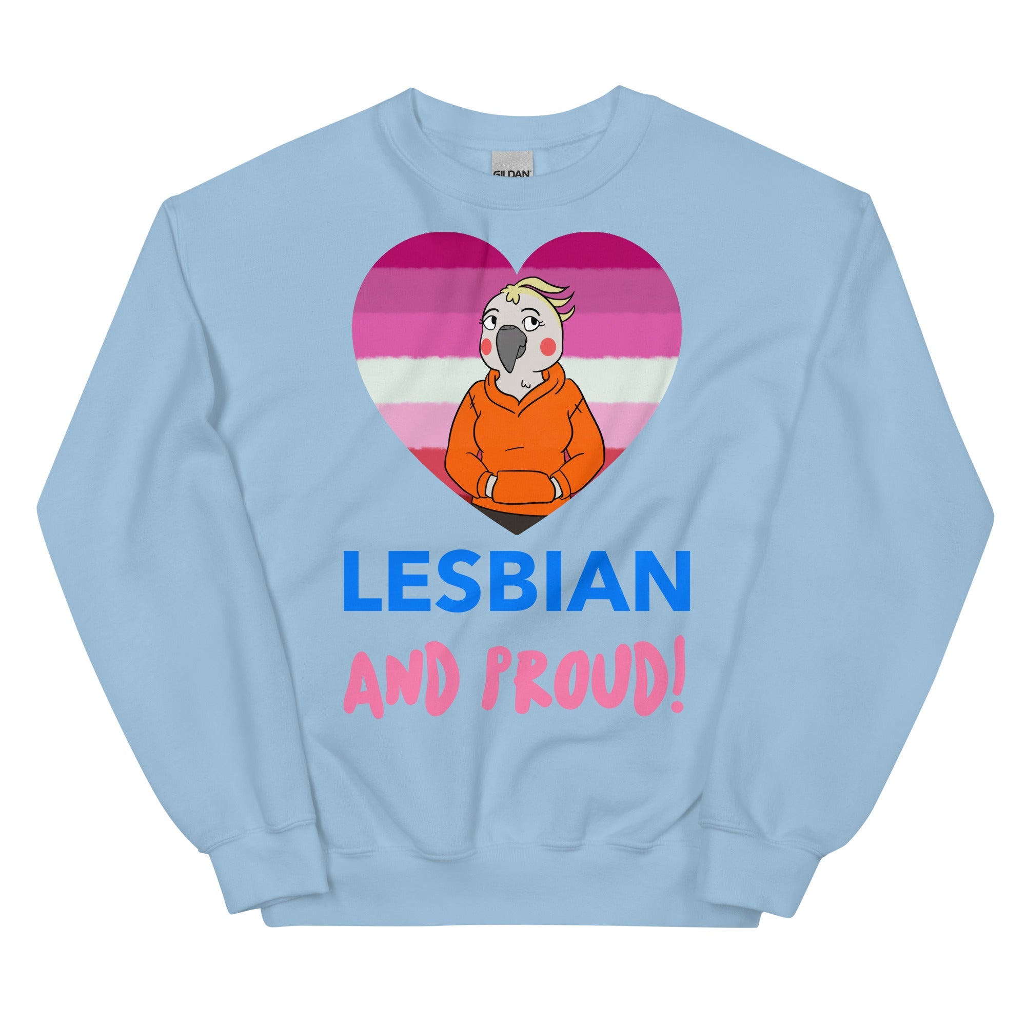 Lesbian and Proud Unisex Sweatshirt