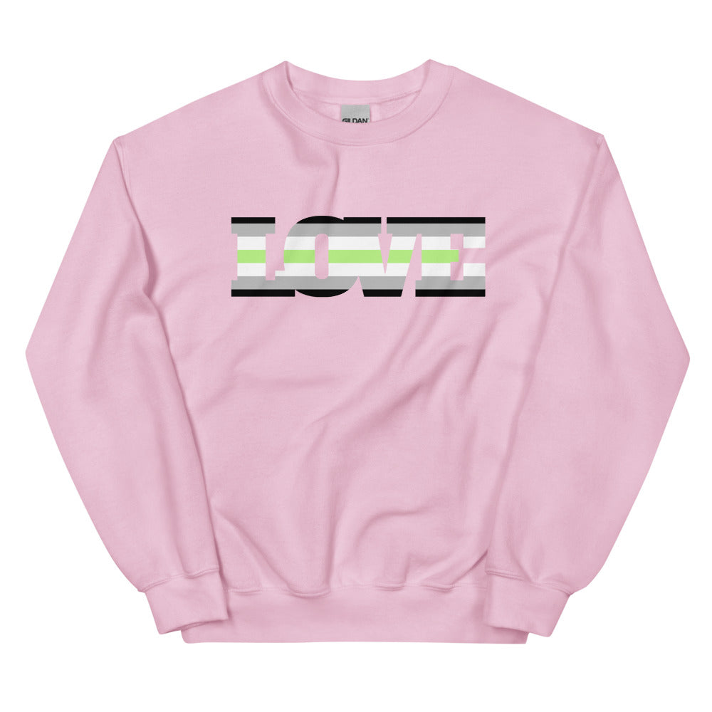 Agender Love Unisex Sweatshirt