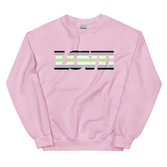 Agender Love Unisex Sweatshirt