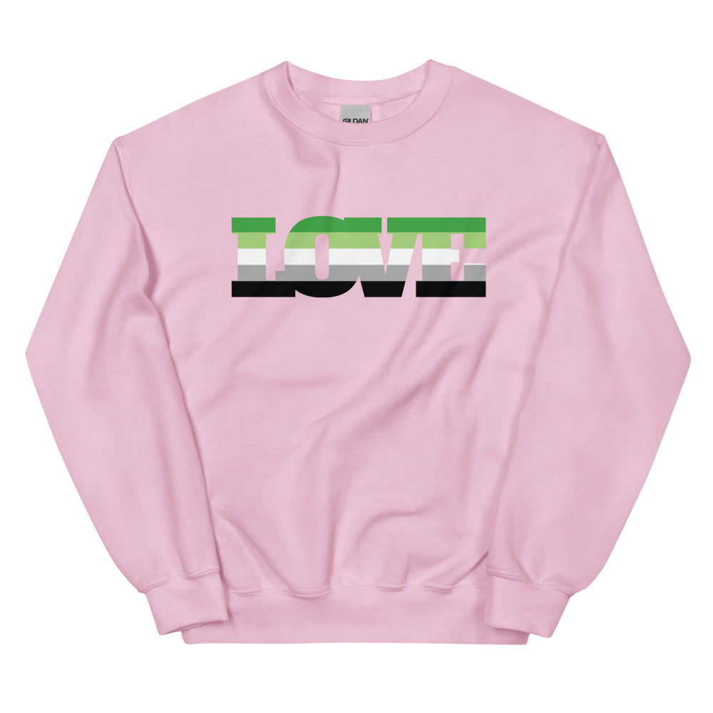 Aromantic Love Unisex Sweatshirt