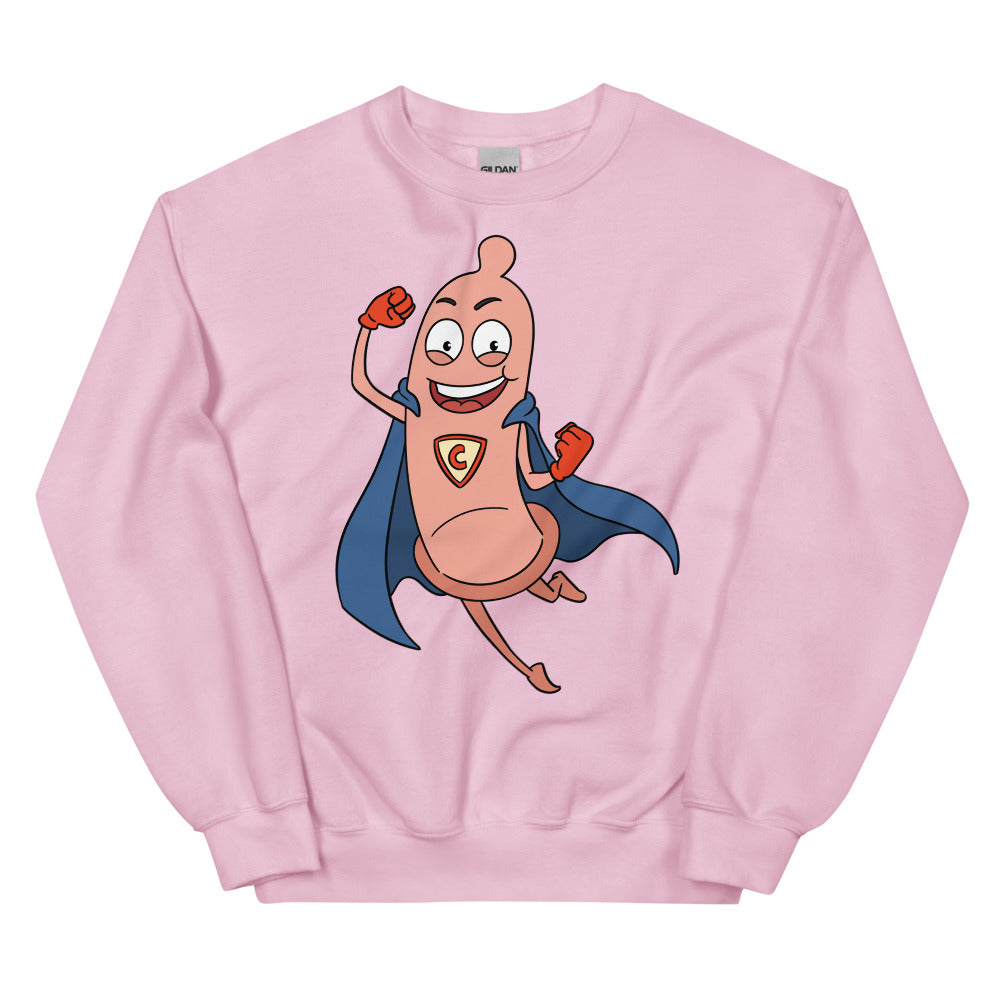 Super Condom Unisex Sweatshirt