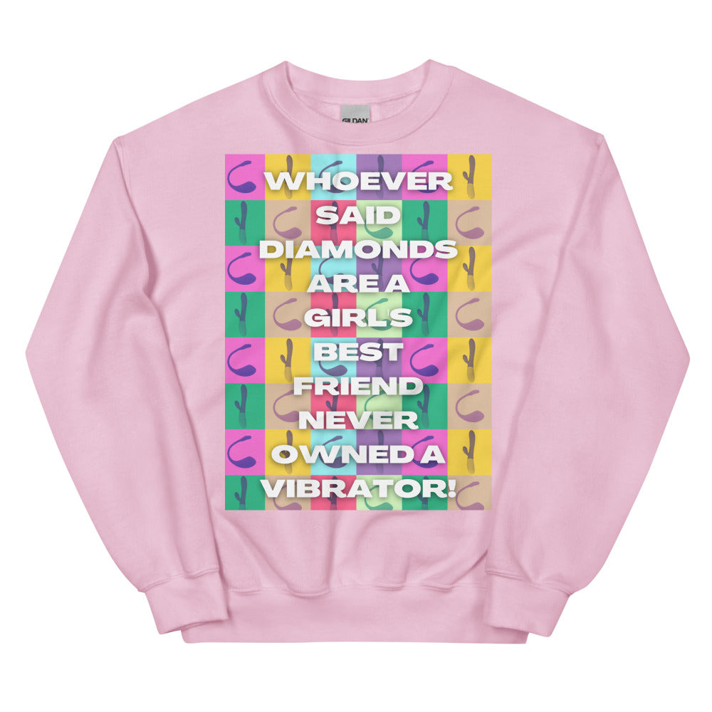 Vibrator Pop Art Unisex Sweatshirt