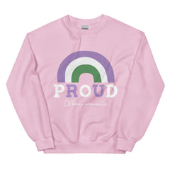 Proud Of Being Aromantic Unisex Sweatshirt
