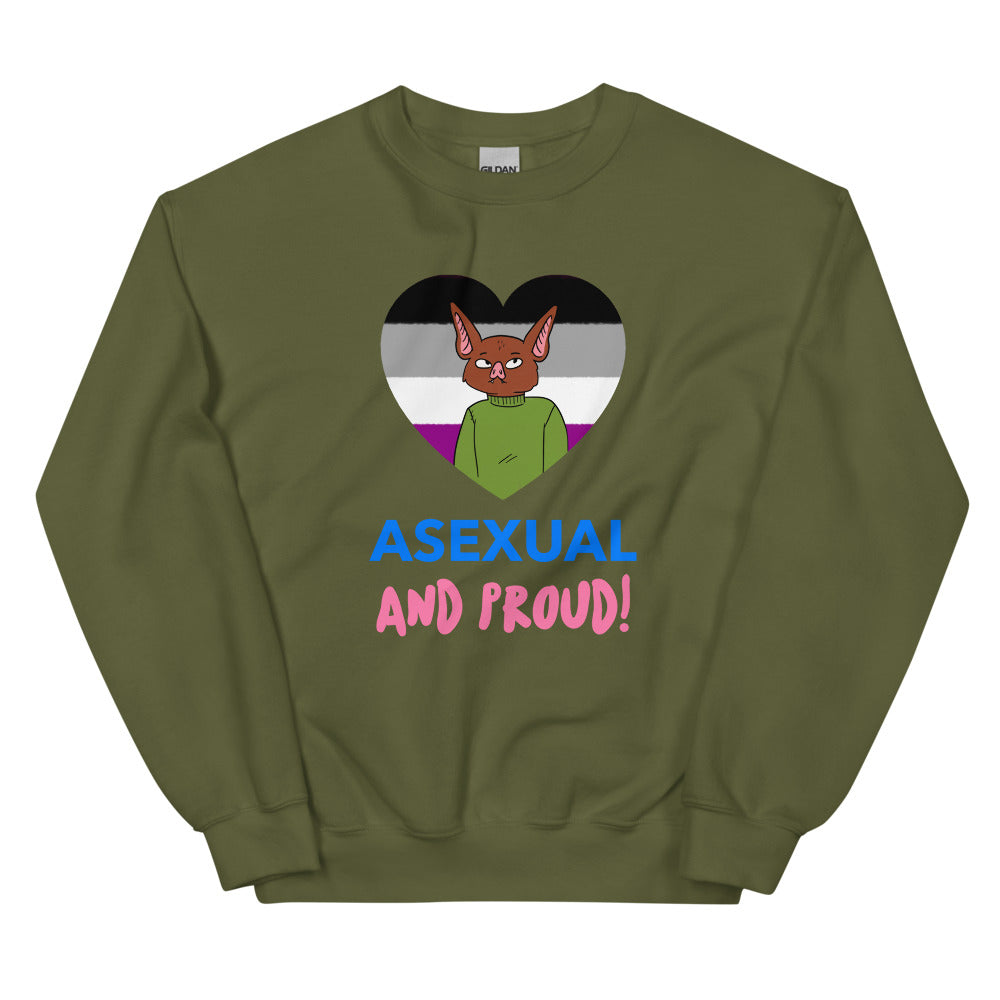 Asexual And Proud Unisex Sweatshirt