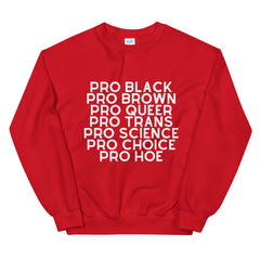 Pro Hoe Unisex Sweatshirt