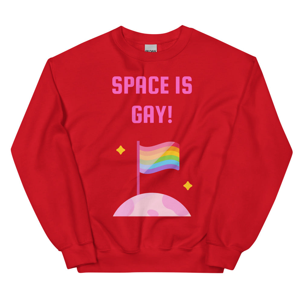 Space Is Gay Unisex Sweatshirt