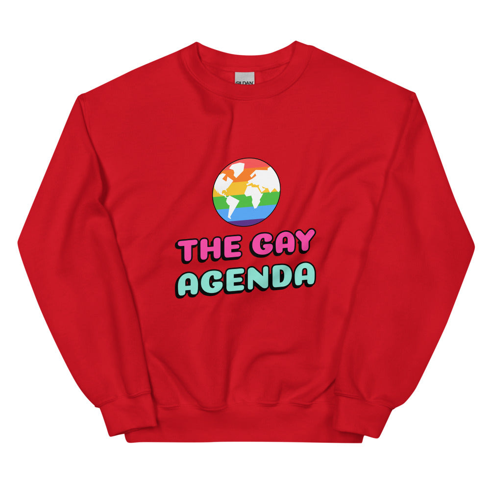 The Gay Agenda Unisex Sweatshirt