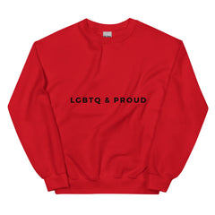 LGBTQ & Proud Unisex Sweatshirt