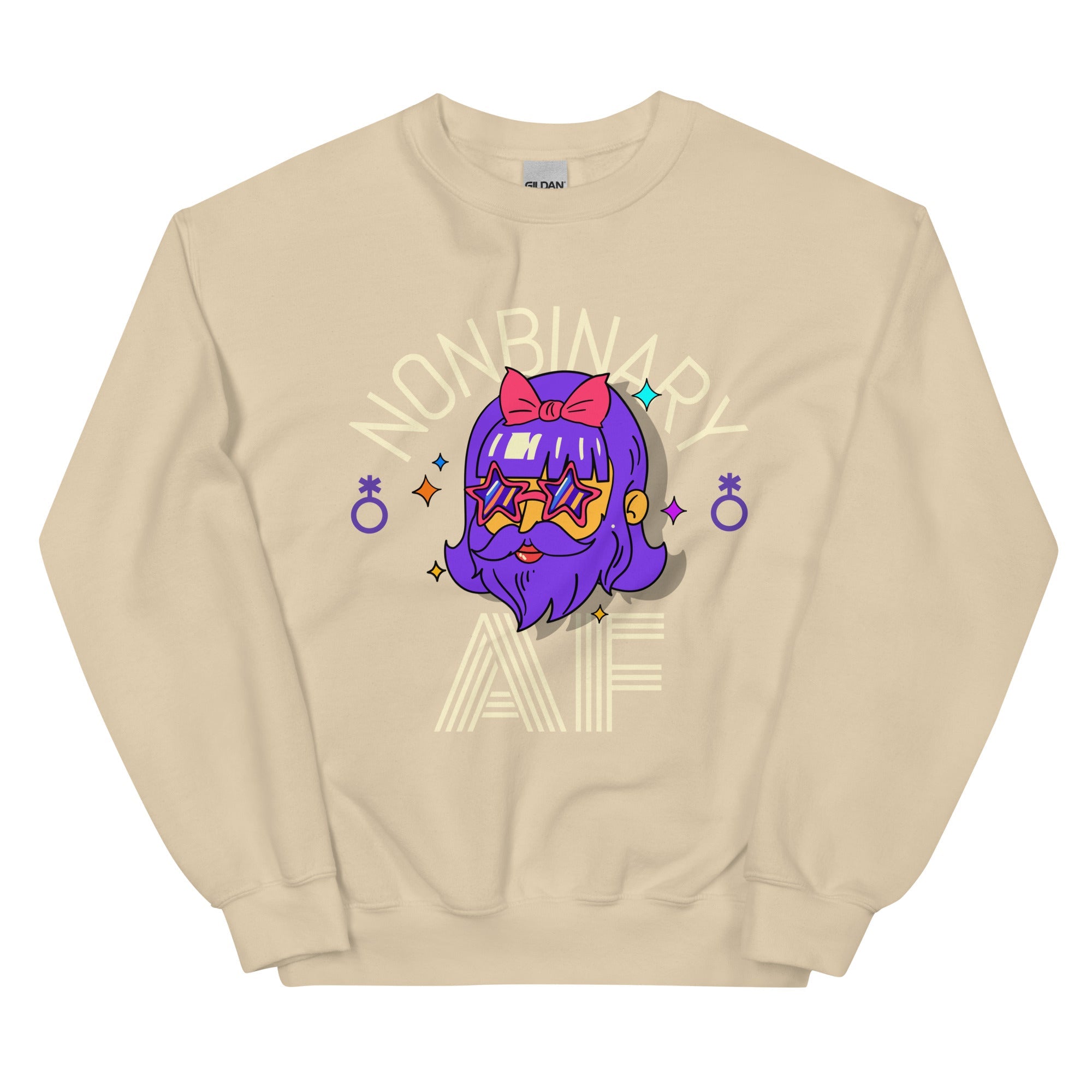 Nonbinary AF Unisex Sweatshirt