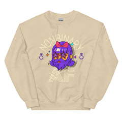 Nonbinary AF Unisex Sweatshirt