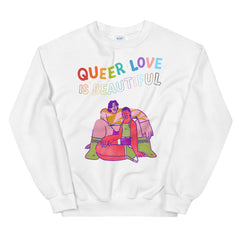 Queer Love Is Beautiful Unisex Sweatshirt
