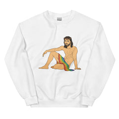 Sexy Gay Jesus Unisex Sweatshirt