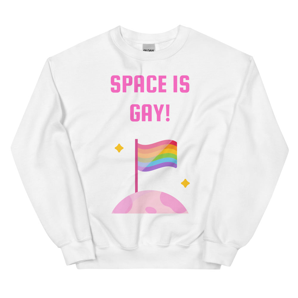 Space Is Gay Unisex Sweatshirt