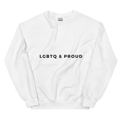 LGBTQ & Proud Unisex Sweatshirt