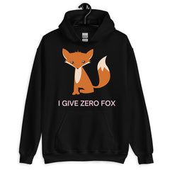 I Give Zero Fox Unisex Hoodie