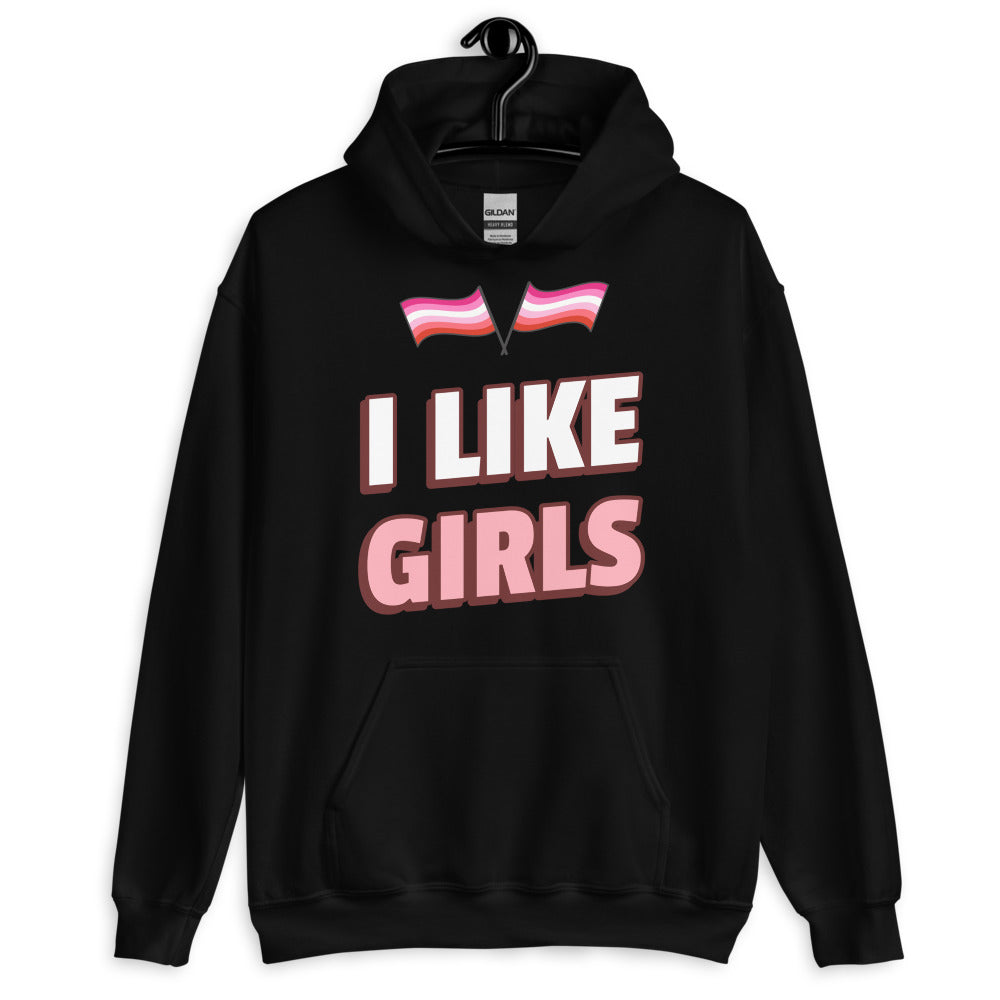 I Like Girls Unisex Hoodie