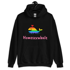 Homosexwhale Unisex Hoodie