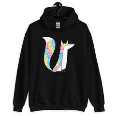 Glitter Fox Unisex Hoodie