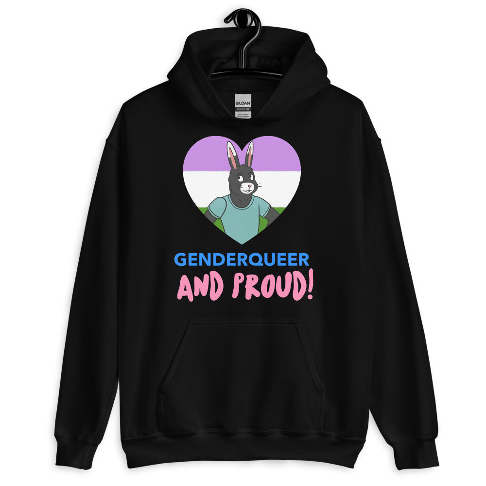 Genderqueer And Proud Unisex Hoodie