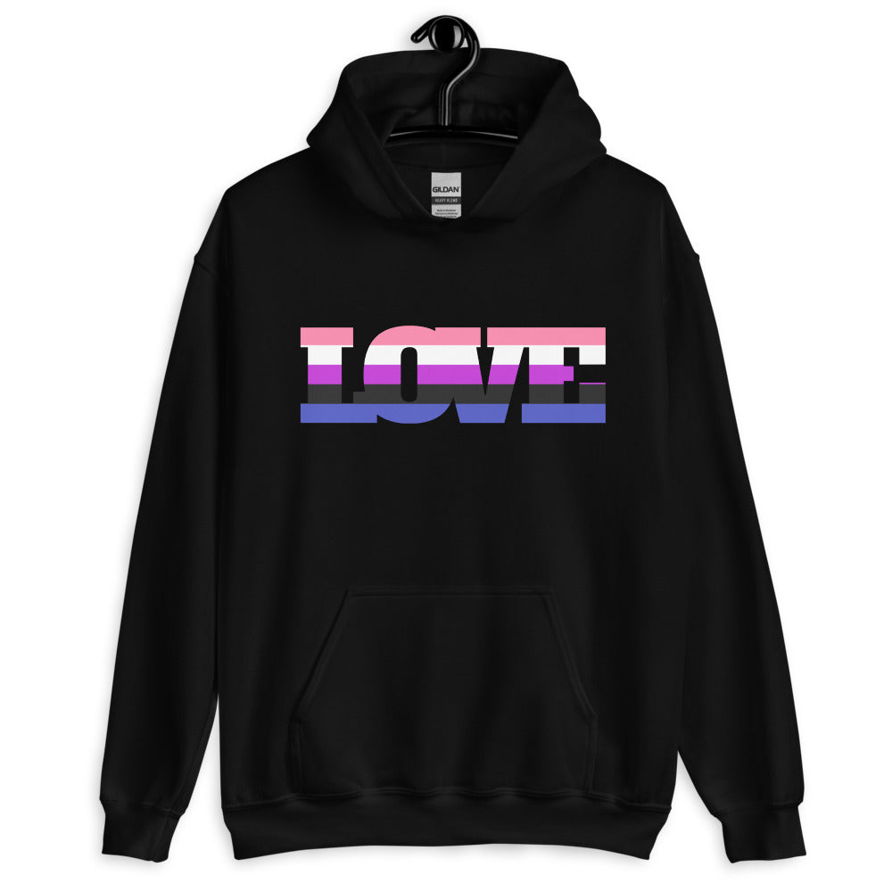 Genderfluid Love Unisex Hoodie