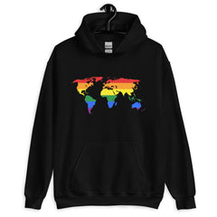 Gay Map Unisex Hoodie