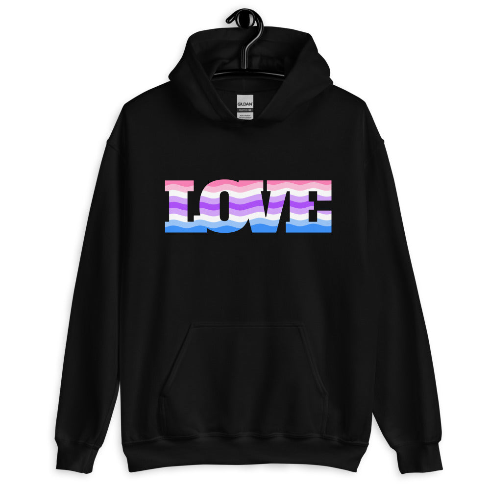 Alternative Genderfluid Love Unisex Hoodie