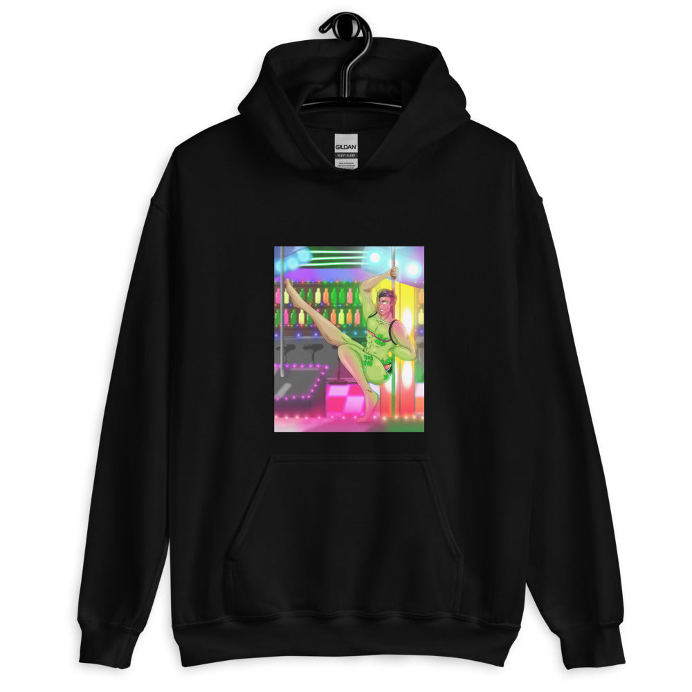 Love At A Gay Gogo Bar Unisex Hoodie