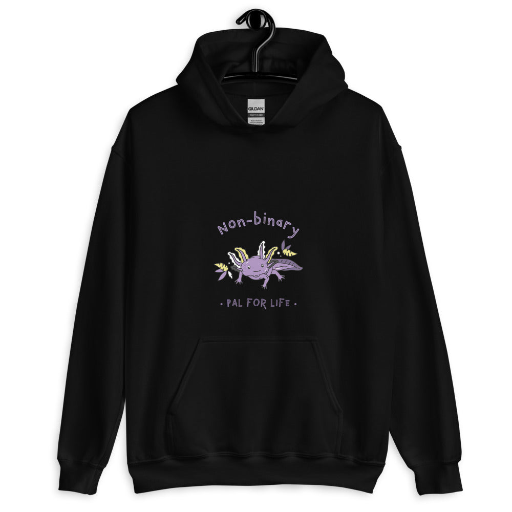 Non-Binary Pal For Life Unisex Hoodie