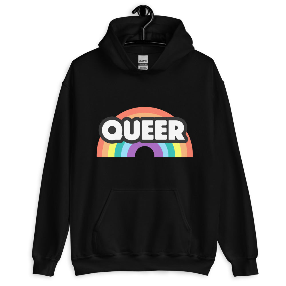 Queer Rainbow Unisex Hoodie