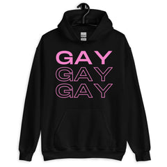 Gay Gay Gay Unisex Hoodie